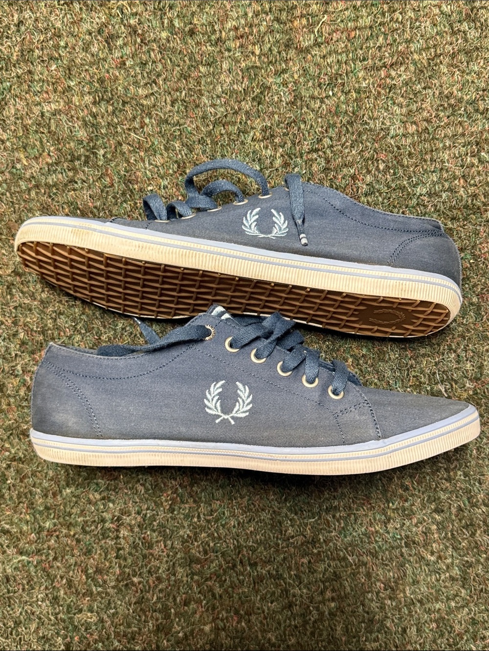 Fred Perry Kingston Twill, Oxford Lace Up Shoes